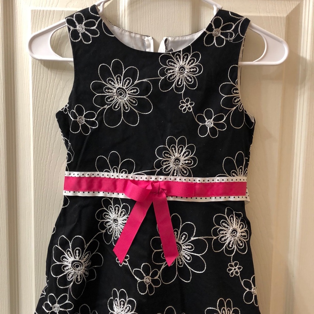 Girls Size 10 Flower Print Dress